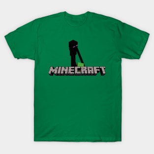 Minecraft logo enderman T-Shirt